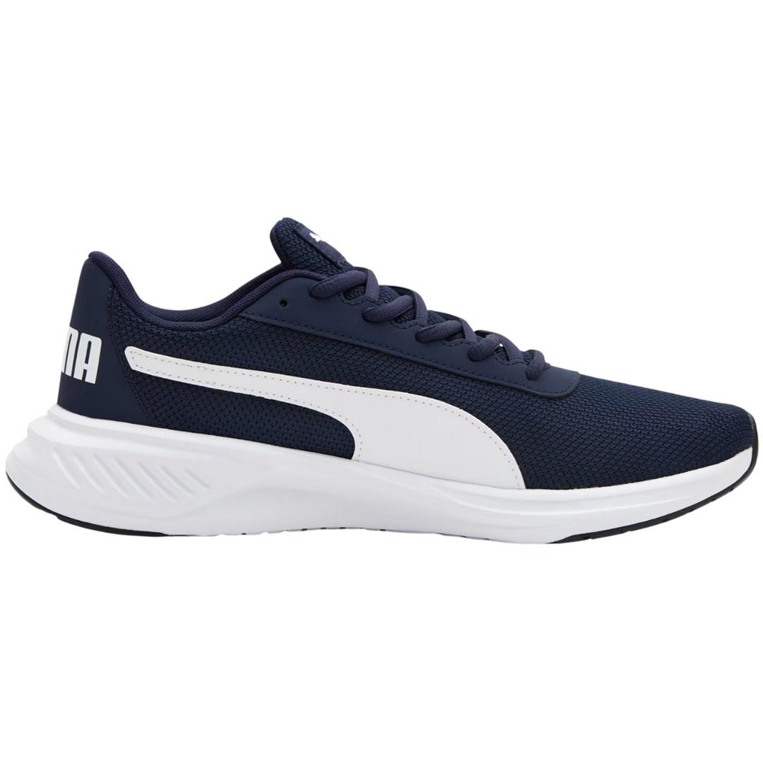 PUMA Night Runner V2 herre løbesko - marineblå/hvid, str. 44,5