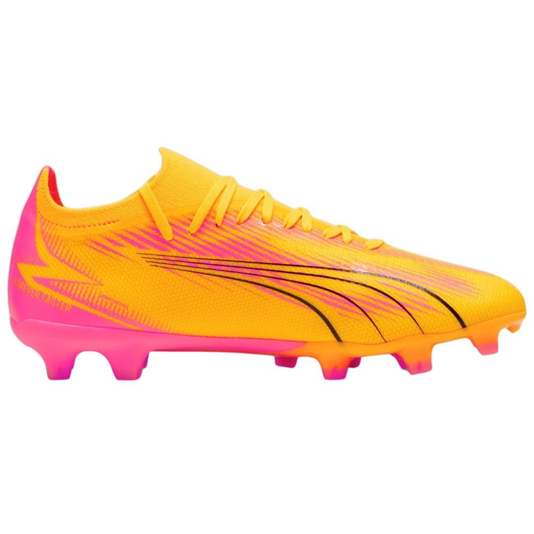 PUMA Ultra Match FG/AG fodboldstøvler str. 41 - gul/pink