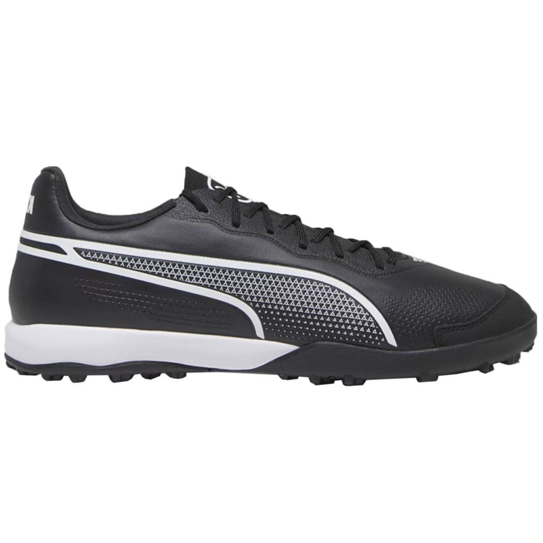PUMA King Pro TT fodboldstøvler str. 44 - sort/hvid