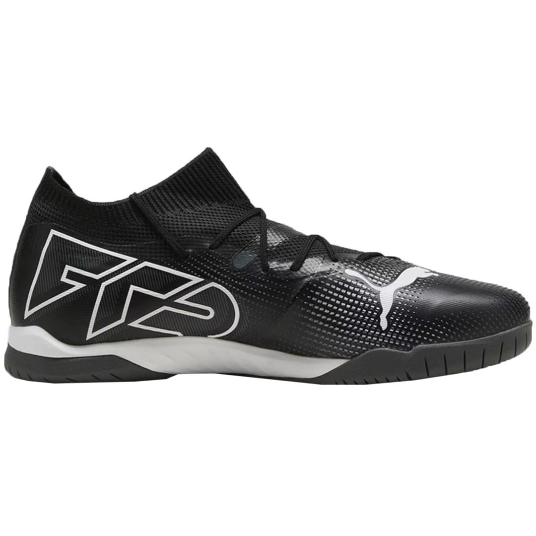 PUMA Future 7 Match IT indendørs fodboldsko str. 42 - sort/hvid