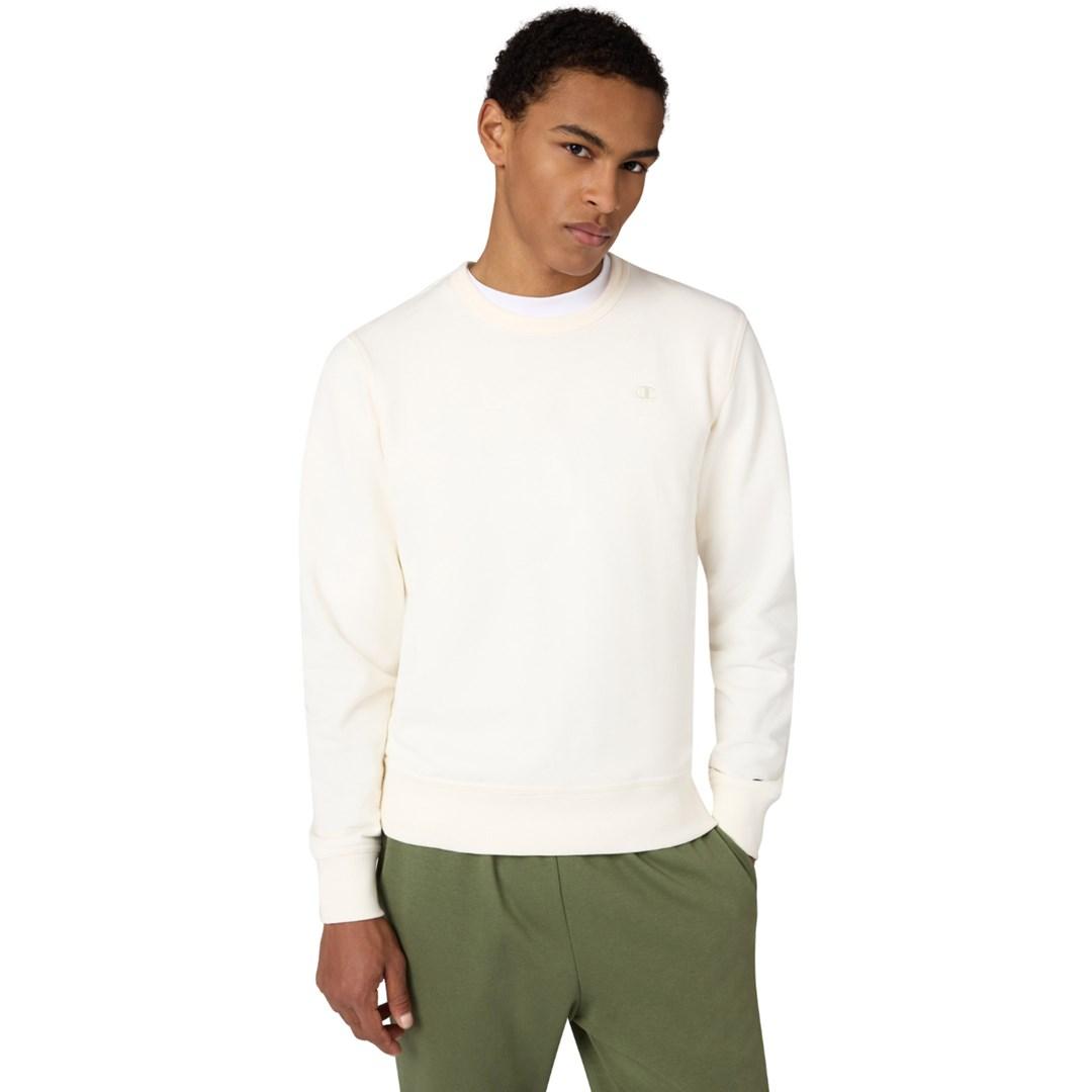 Champion Crewneck sweatshirt herre creme M