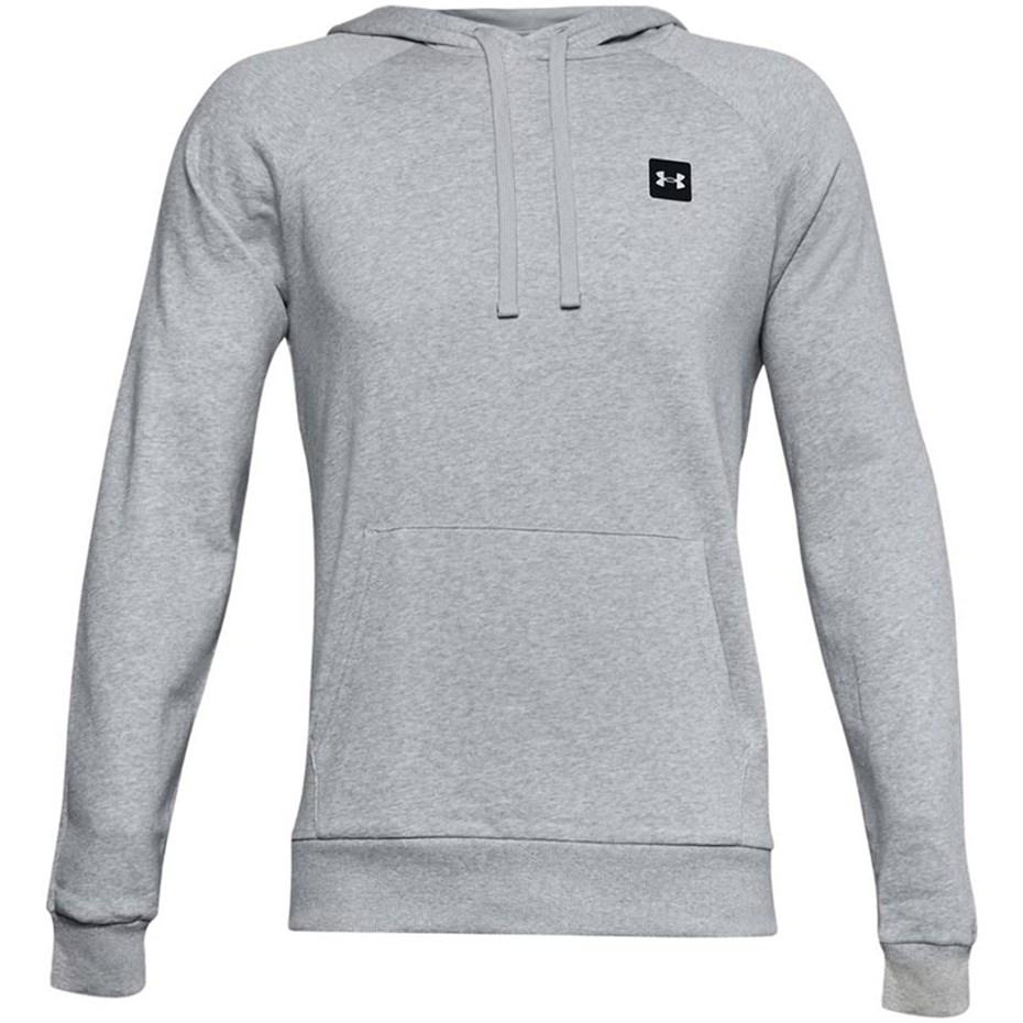 Under Armour Rival Fleece hættetrøje til herre grå