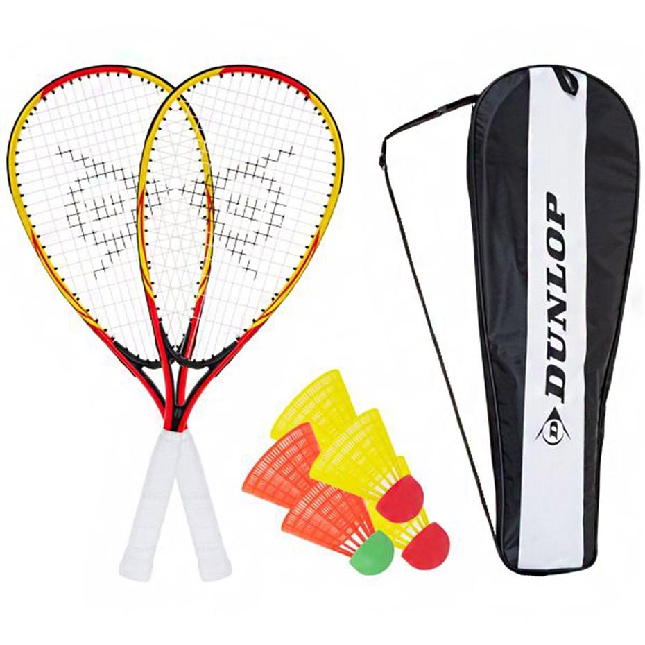 Dunlop  til Speedminton Racketball-sæt Dunlop, gul-rødt 762091