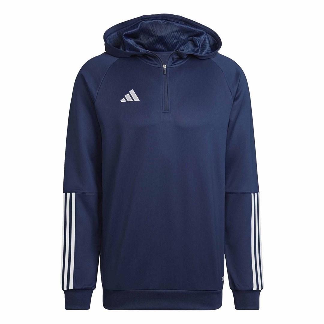 adidas Tiro 23 Competition hættetrøje til sport - marineblå