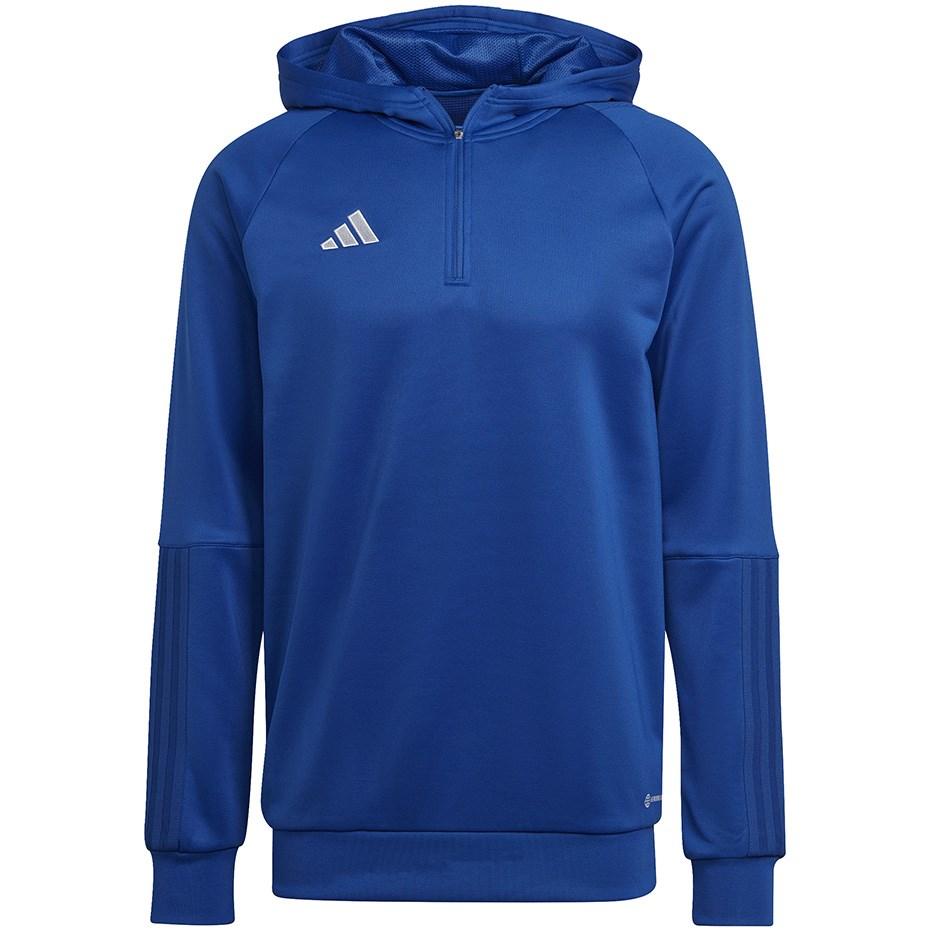 adidas Tiro 23 Competition hættetrøje til sport - blå