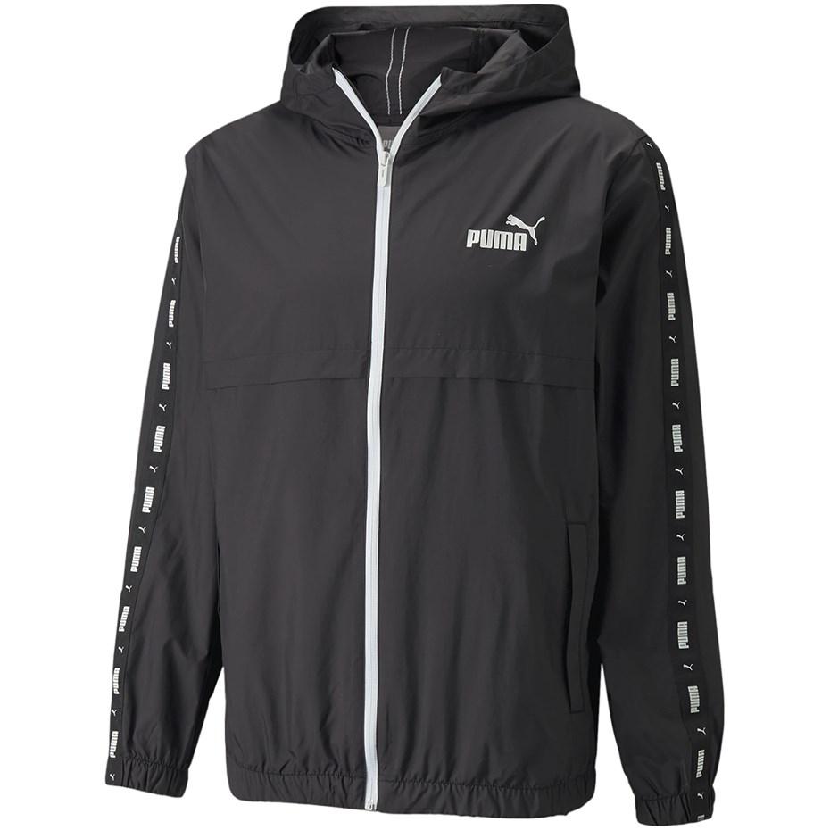PUMA ESS+ Tape windbreaker herrejakke - sort
