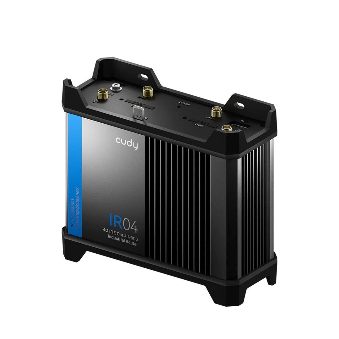 Cudy IR04 4G LTE industrirouter med Wi‑Fi 4