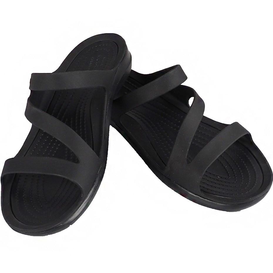 Crocs Swiftwater damesandaler sort str. 36-37