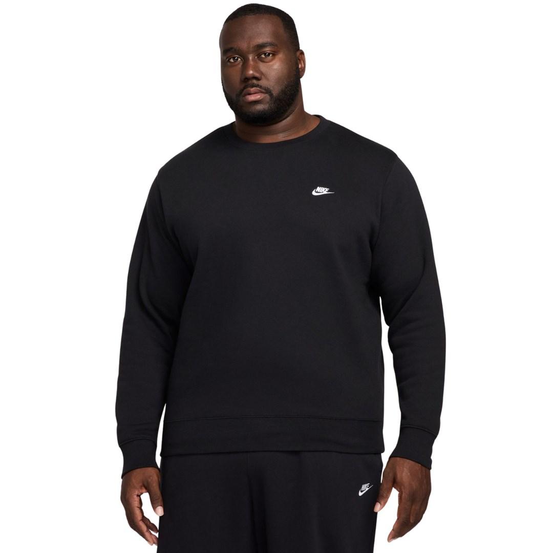 Nike Club herre sweatshirt sort 2XL