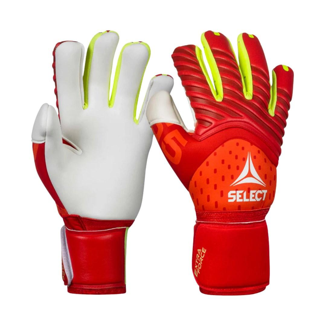 Select Extra Force 55 v26 målmandshandsker rød-orange str. 10,5