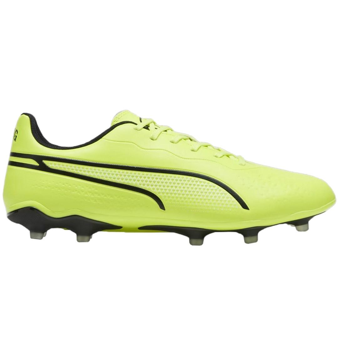 PUMA King Match FG/AG fodboldstøvler str. 42 - gul/sort