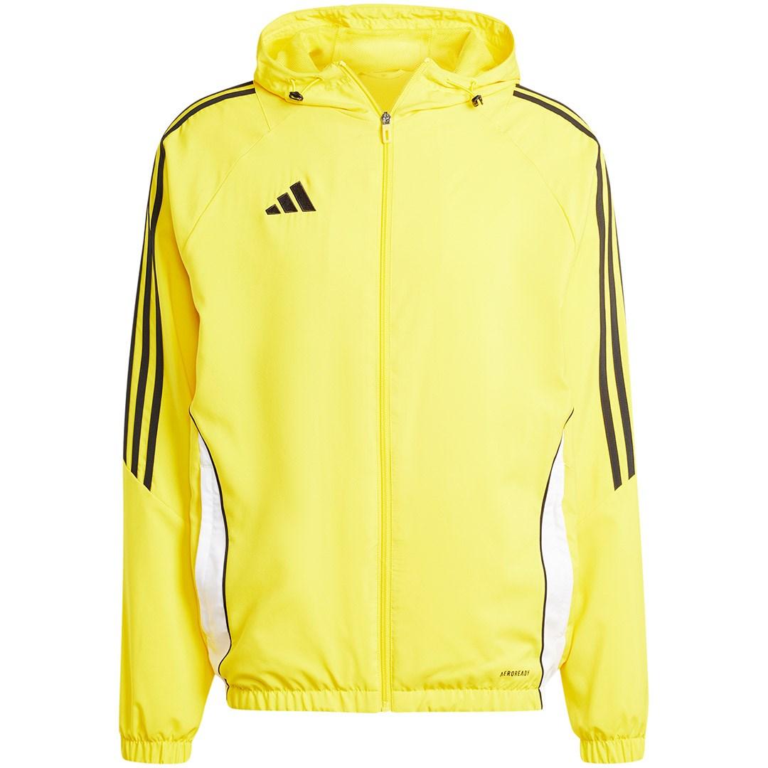 adidas Tiro 24 gul jakke med hætte - XL