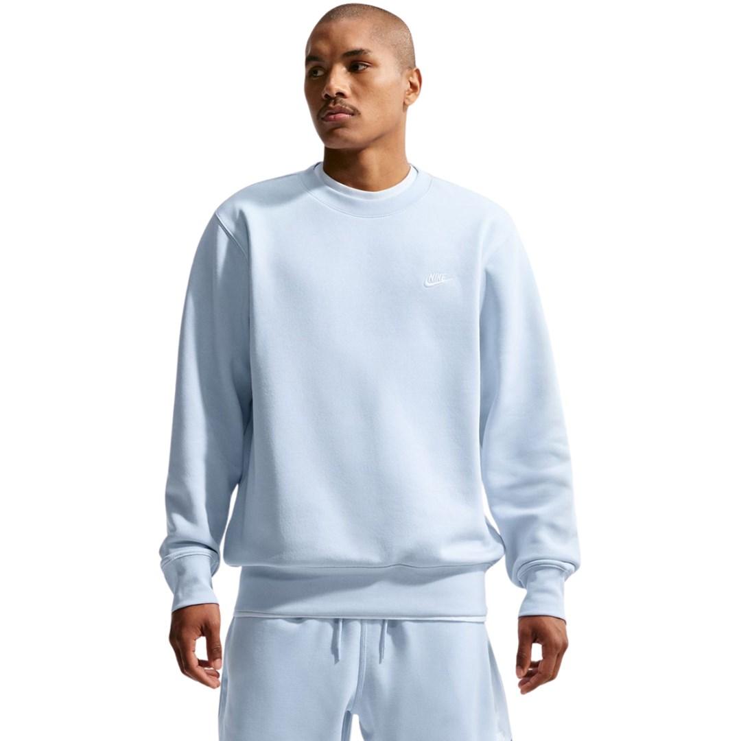 Nike Club BB sweatshirt til herre - lyseblå, str. M