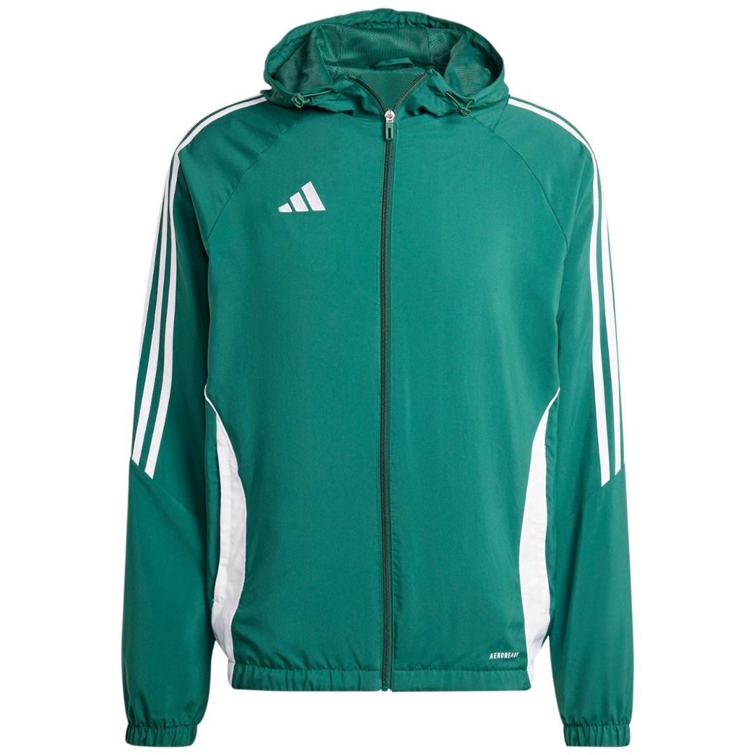 adidas Tiro 24 herrejakke grøn str. S