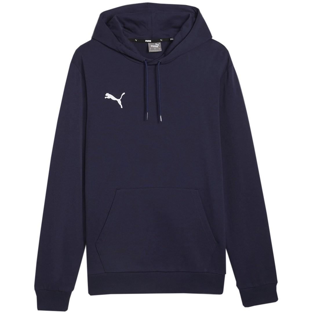 PUMA teamGOAL Casuals hættetrøje navyblå