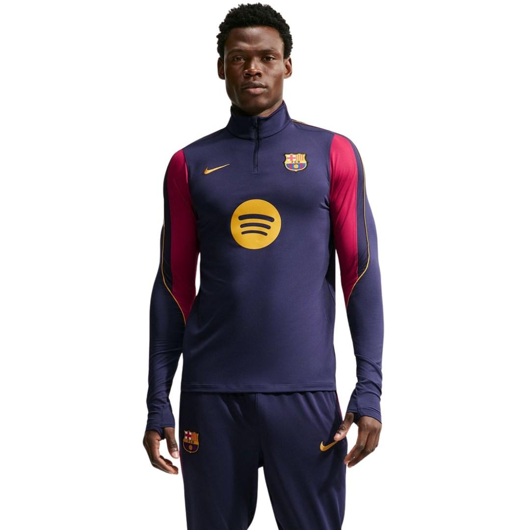 Nike FC Barcelona Strike træningstrøje til mænd - mørkeblå, str. M