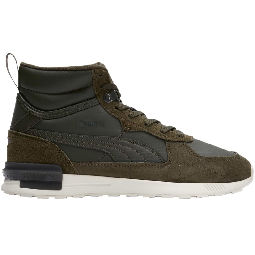 PUMA Graviton Mid herresko grøn 383204 02