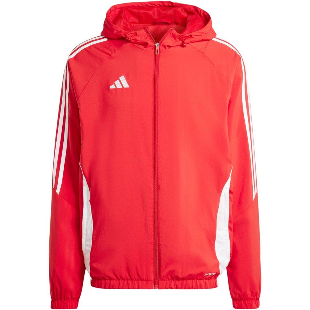 adidas Tiro 24 herrejakke rød str. M