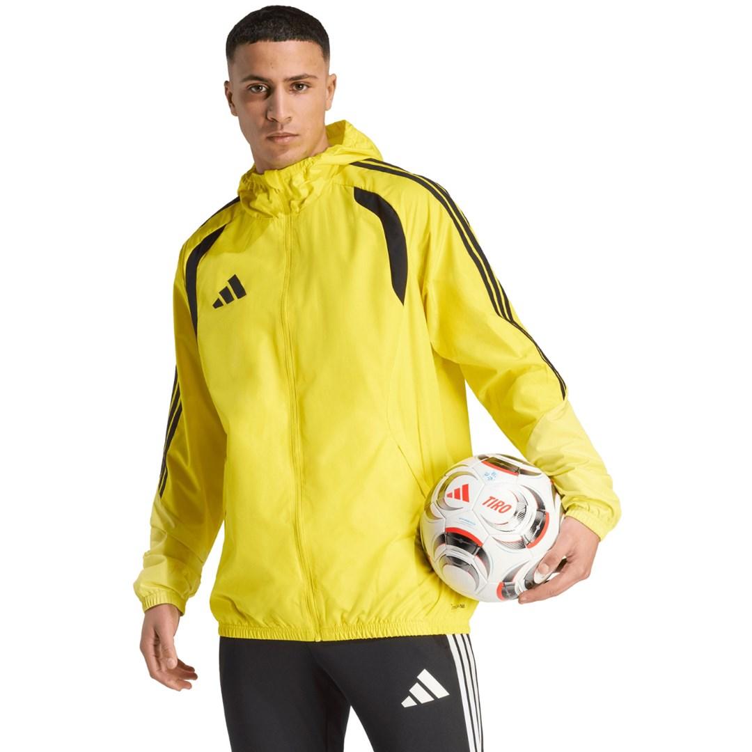 adidas Tiro 26 Competition All Weather herrejakke - gul, str. L