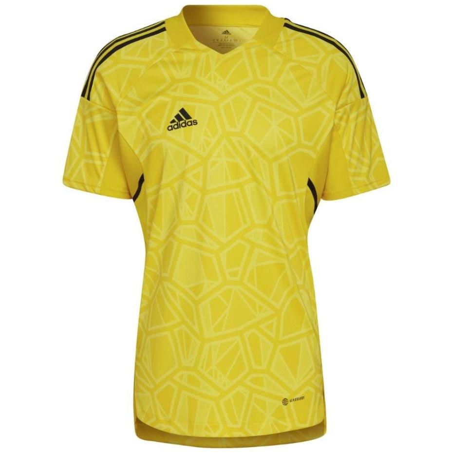 adidas Condivo 22 målmandstrøje med korte ærmer herre - gul