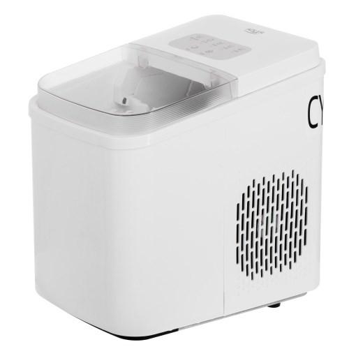 Ice Cube Maker 12kg/24h 2 Ice Sizes Self-Cleaning Quiet Operation Touch Control Panel
