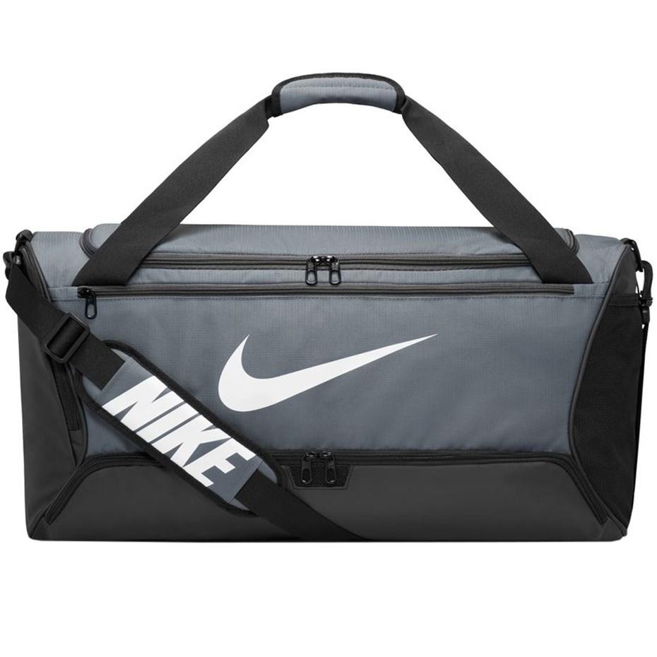 Nike Brasilia 9,5 Training Duffel M sportstaske grå