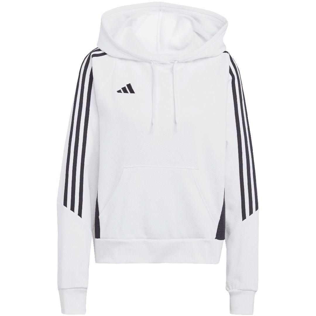 adidas Tiro 24 hættetrøje til kvinder - hvid