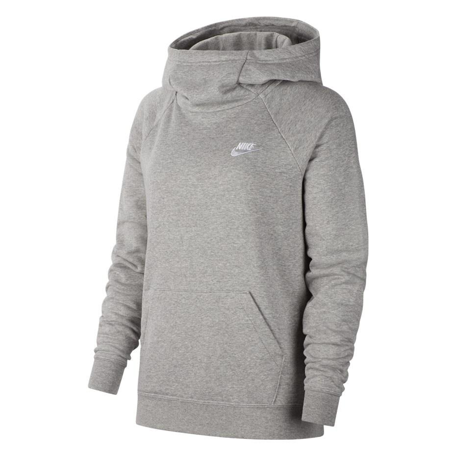 Nike Essentials hættetrøje til dame, grå, str. S