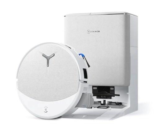 ECOVACS Deebot T90 Omni robotstøvsuger med gulvvask 0,25 l - hvid