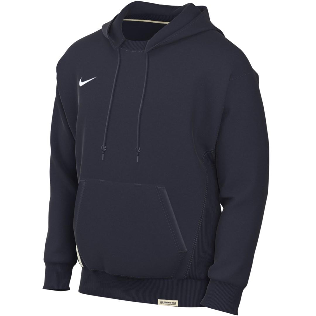 Nike Dri-FIT Standard Issue hættetrøje til mænd mørkeblå str. M