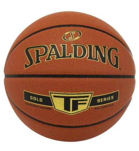 Spalding TF Gold basketball str. 7 til indendørs og udendørs brug - orange