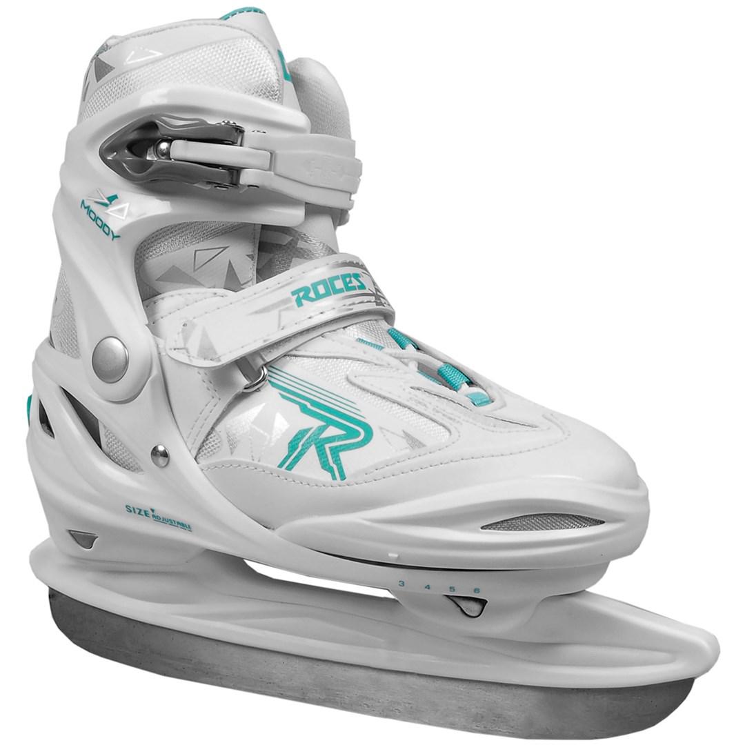 Roces Moody Ice 3.0 Girl isskøjter hvid/mint str. 30-35