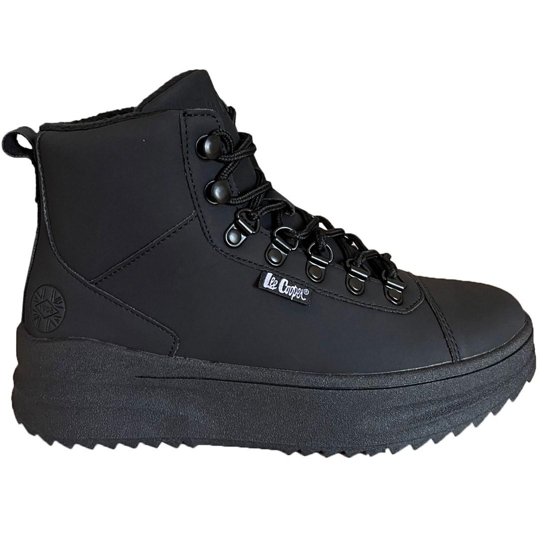 Lee Cooper LCJ-23-31-3028LA damesko ankelstøvler sort