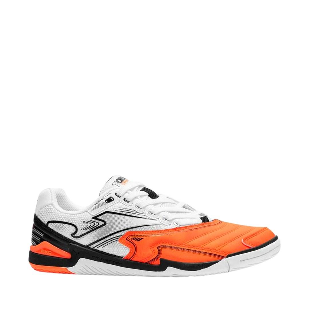 Joma Cancha 2608 Indoor indendørs fodboldsko hvid/orange str. 42