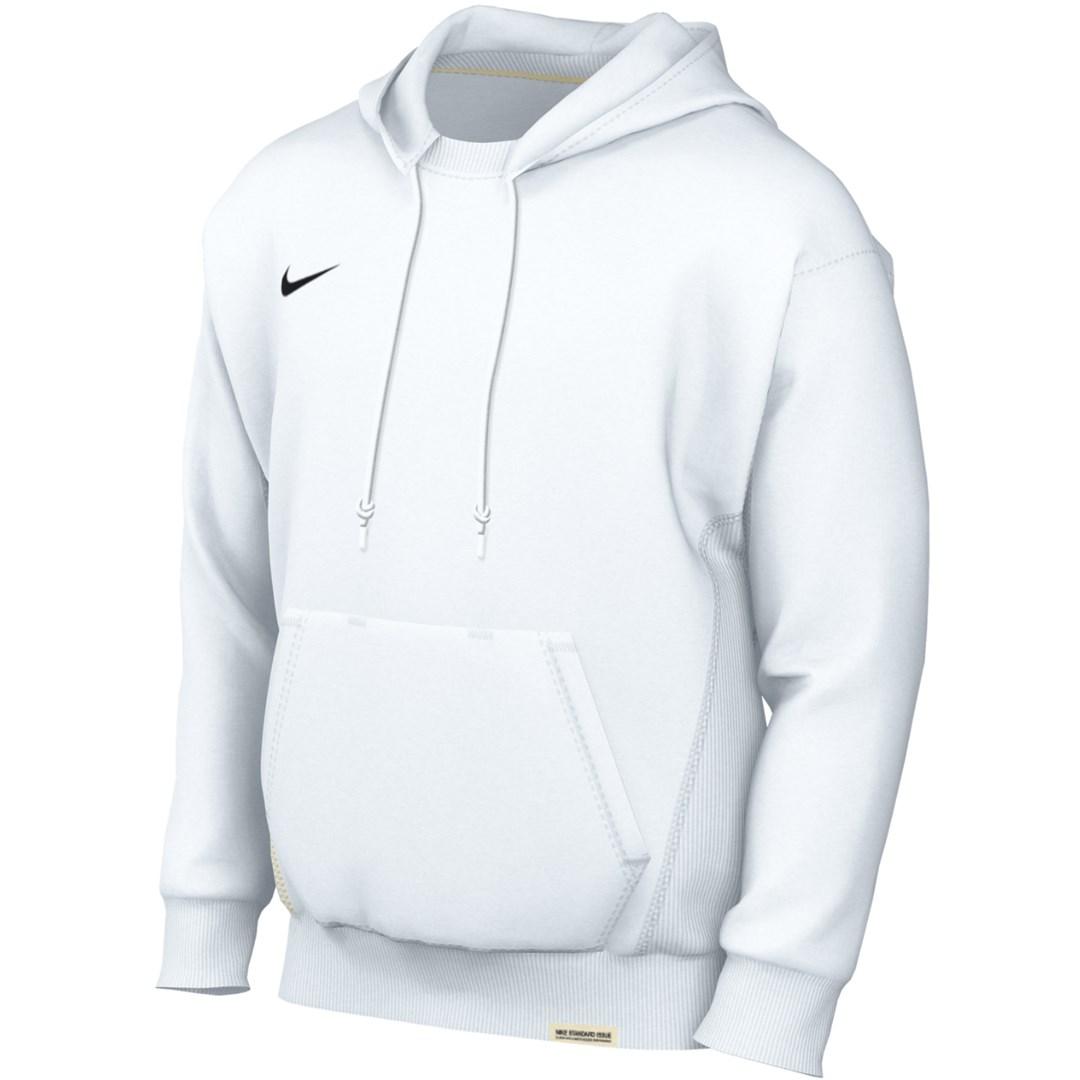 Nike Dri-FIT Standard Issue hættetrøje til mænd - hvid, str. S
