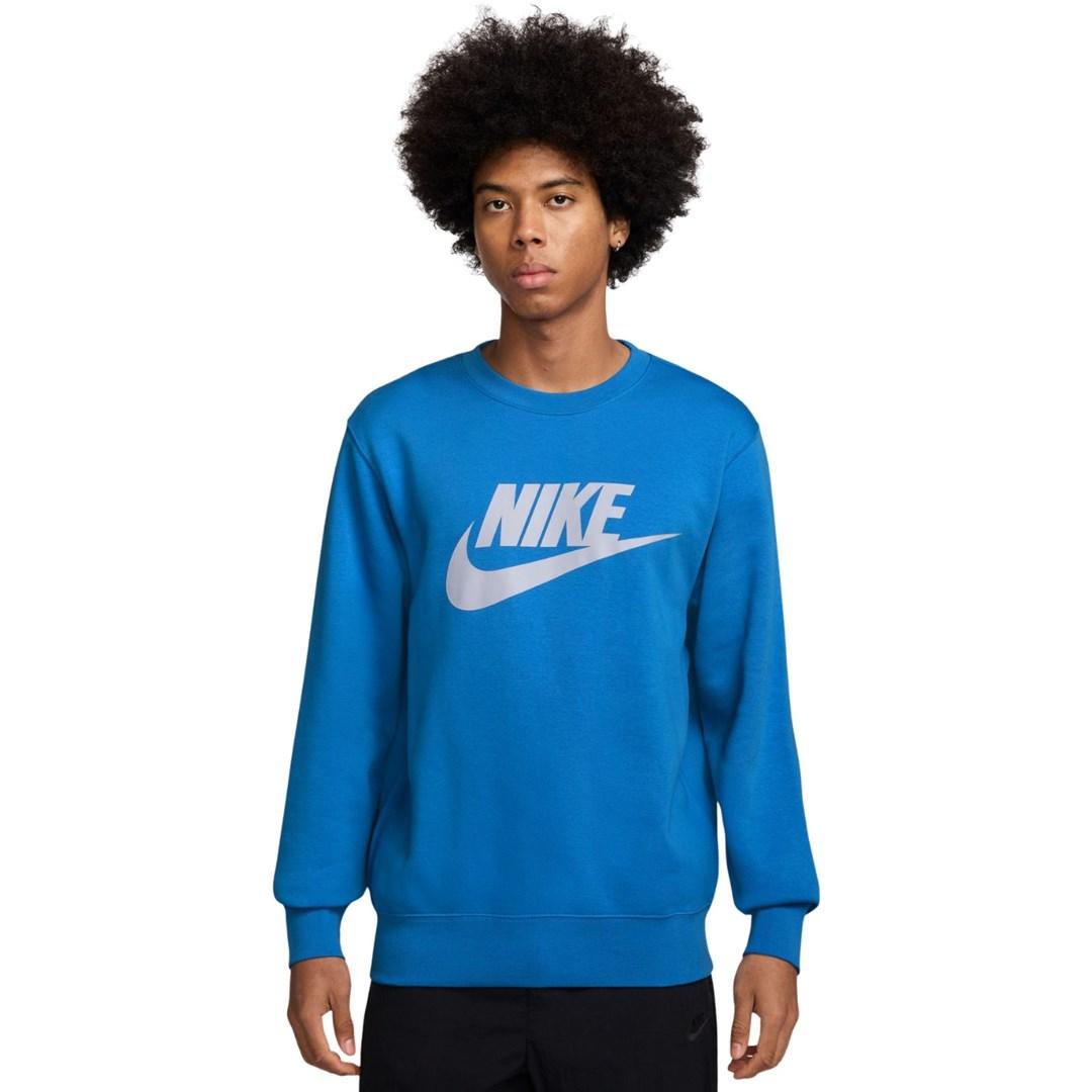 Nike Sportswear Club herre sweatshirt blå str. M