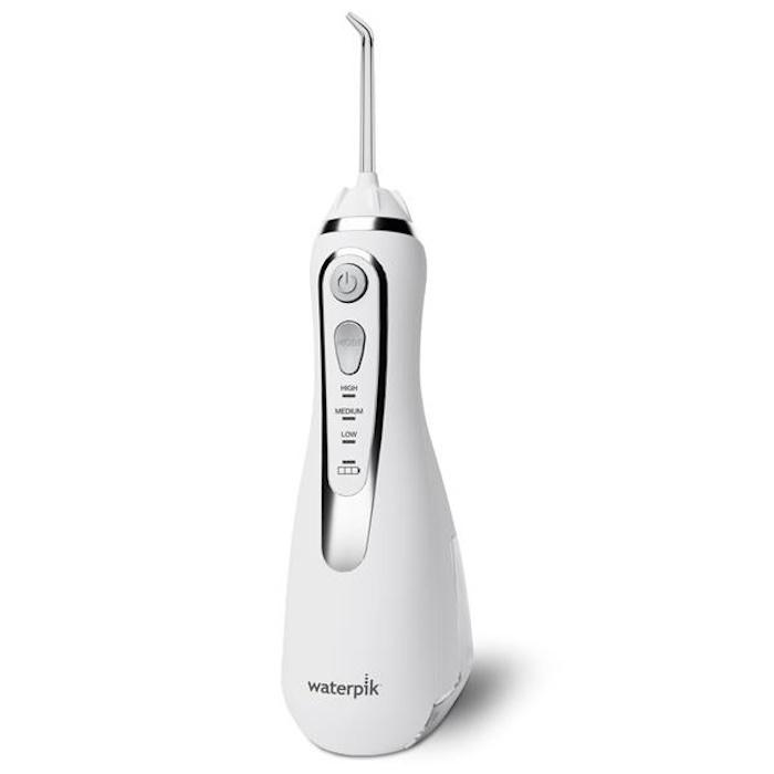 Waterpik WP-580 Cordless Advanced 2.0 mundskyller med USB-opladning og 4 spidser - hvid