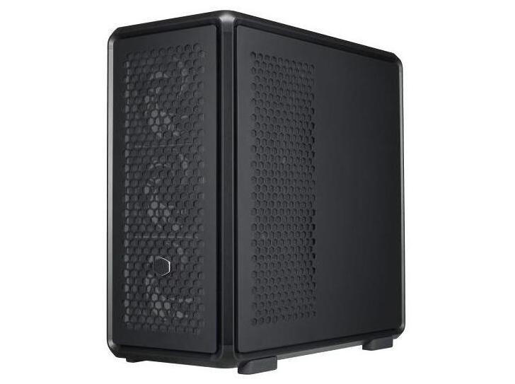 Cooler Master MasterFrame 600 - MT - SSI CEB - sidepanel med vindue (hærdet glas) (ATX) - sort - USB/Lyd