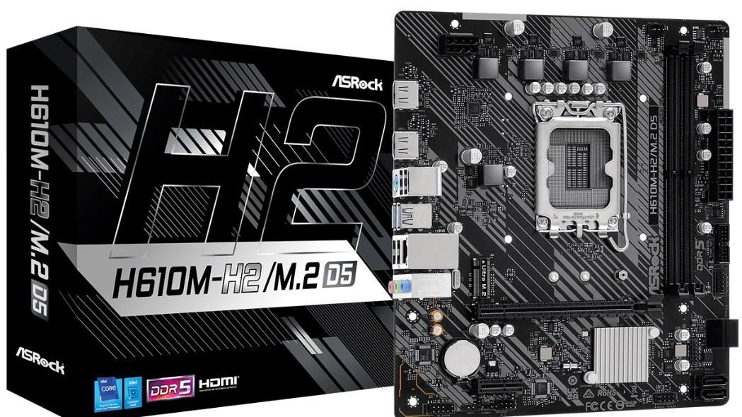 ASRock H610M-H2/M.2 D5 bundkort