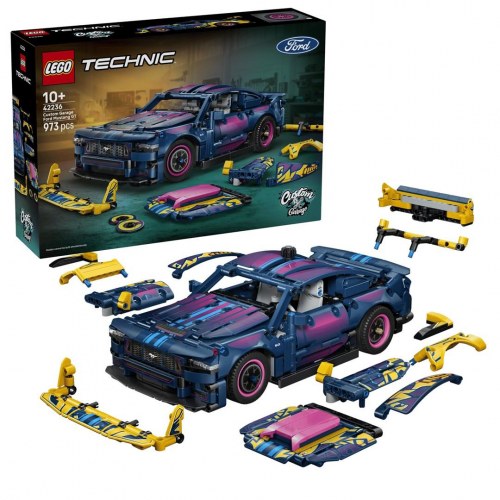 LEGO Technic 42236 Custom Garage Ford Mustang GT byggesæt