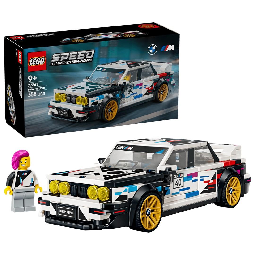 LEGO Speed Champions BMW M3 E30 byggesæt med racerbil