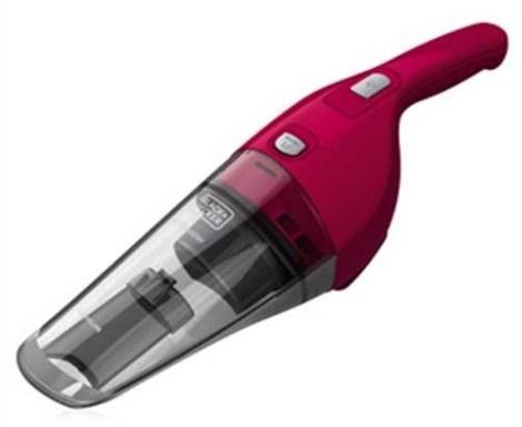 Black & Decker NVB115WA håndstøvsuger rød poseløs