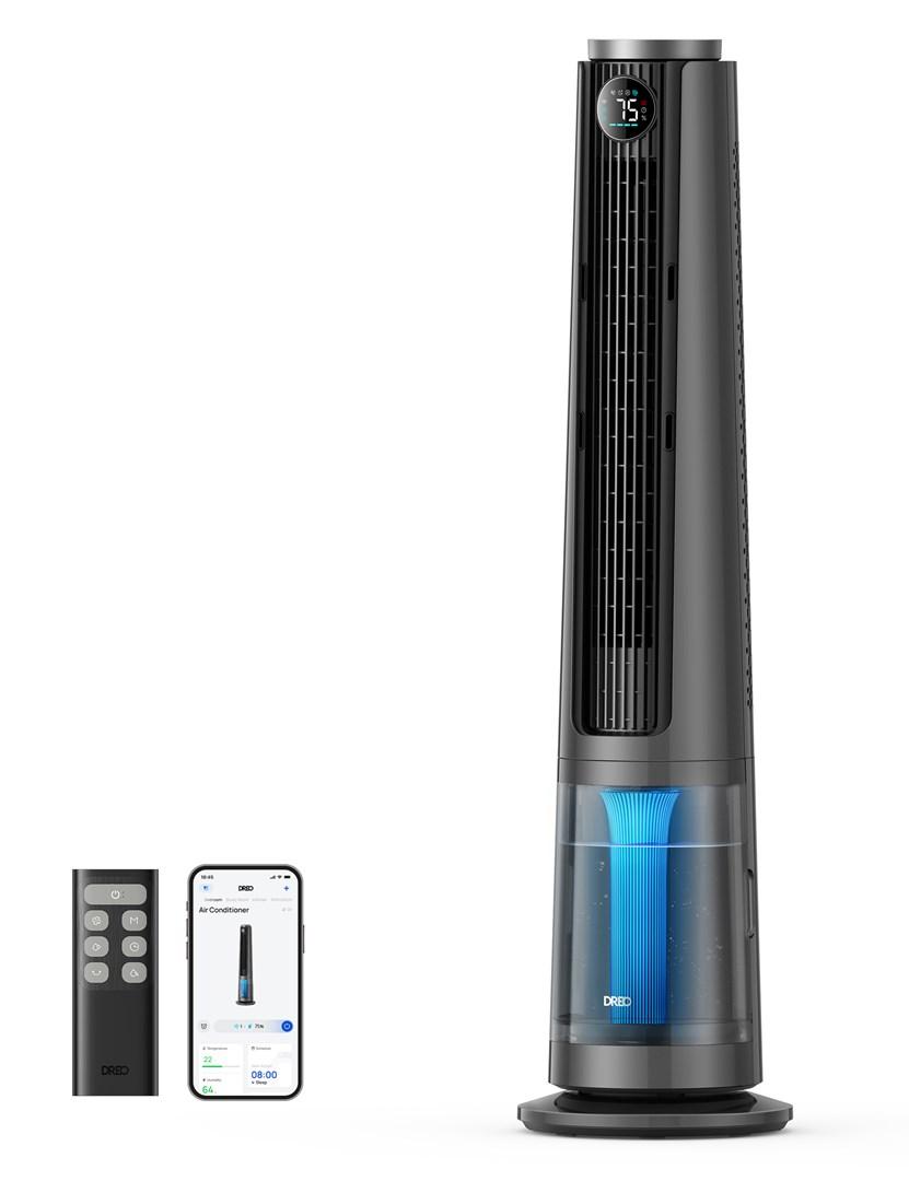 Dreo DR-HEC005S tårnventilator 6 l sort