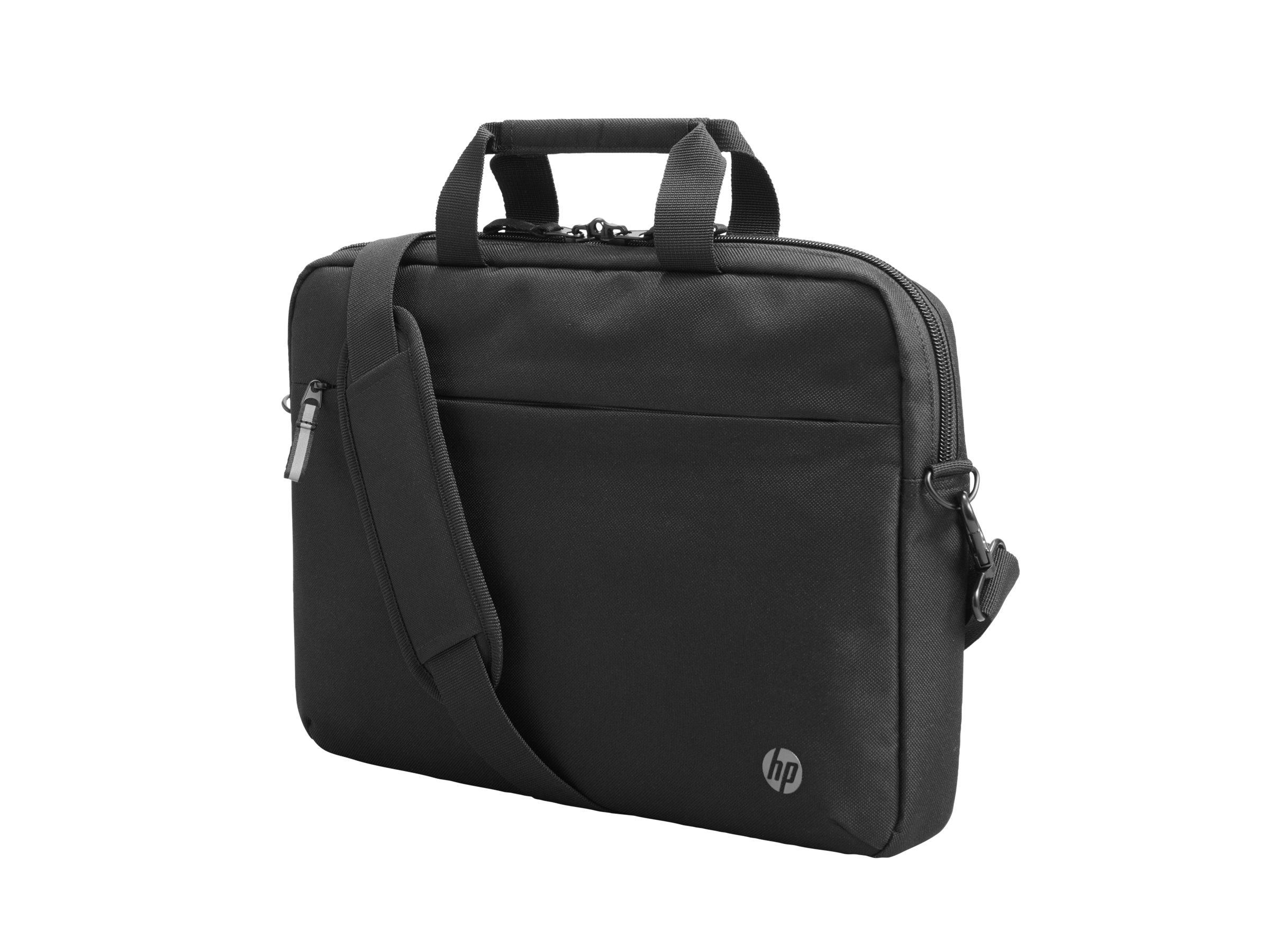 HP Renew Bæreskuldertaske 17.3" Ocean-bound recycled plastic 600D polyester Sort