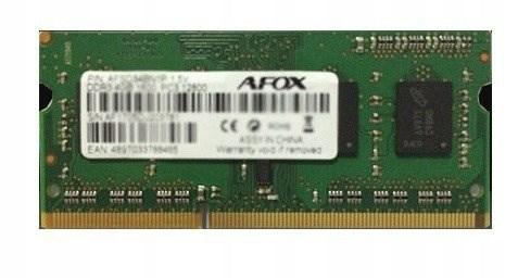 AFOX SO-DIMM DDR3 8 GB 1866 MHz RAM til laptop