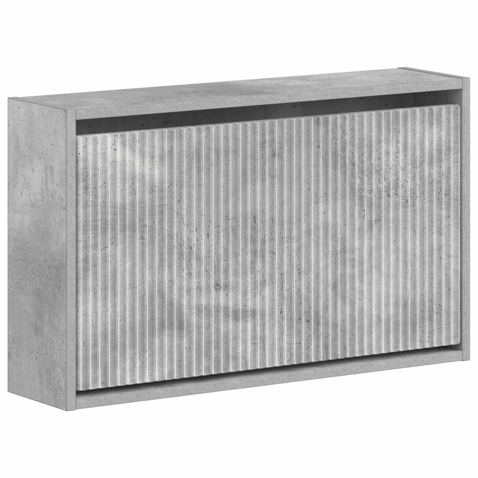 vidaXL Vægmonteret Skoskab ARNHEM 71 x 17 x 43 cm Konstrueret træ