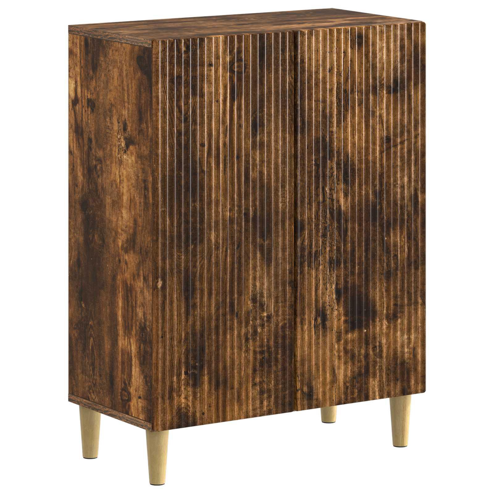 vidaXL Badeværelse Opbevaringsskab ARNHEM Røget eg 59,5 x 31 x 80 cm