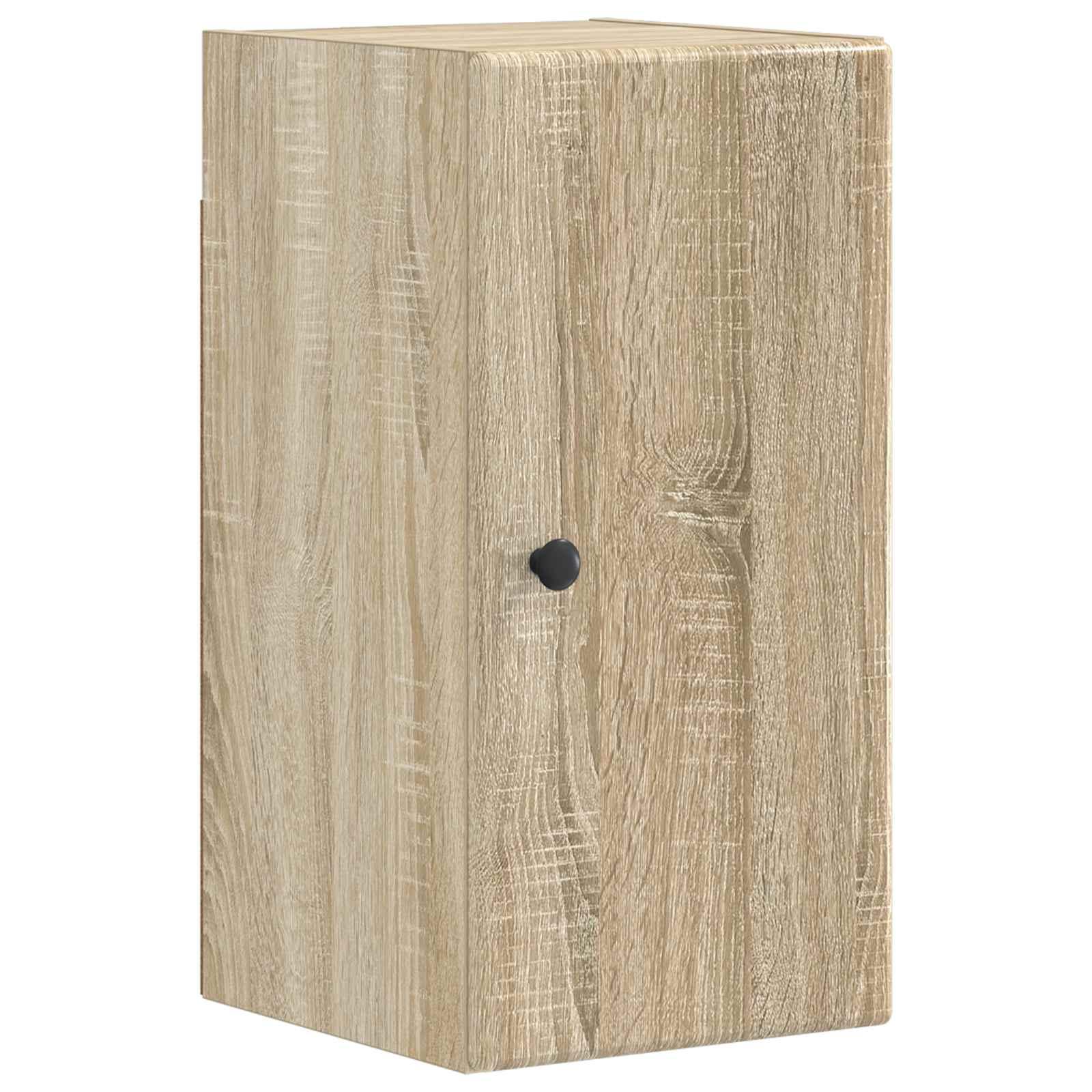 vidaXL Badeværelsesvægskab BREDA Sonoma-eg 30 x 31 x 59 cm