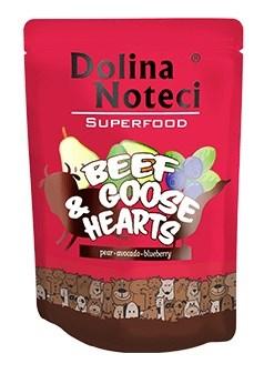 Dolina Noteci Superfood Okse og Gåsehjerter vådfoder til hund 300 g
