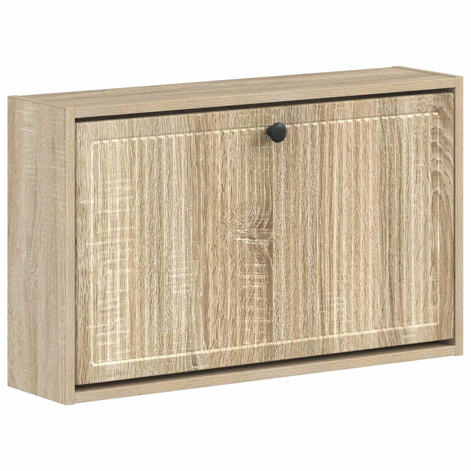 Vægmonteret skoskab EDE 71 x 17 x 43 cm i sonoma-eg